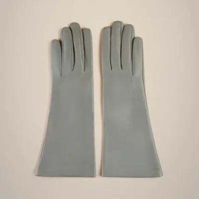 Guantes piel napa grises