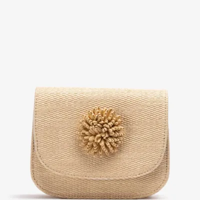 Bolso Rafia Zbrisa Natural