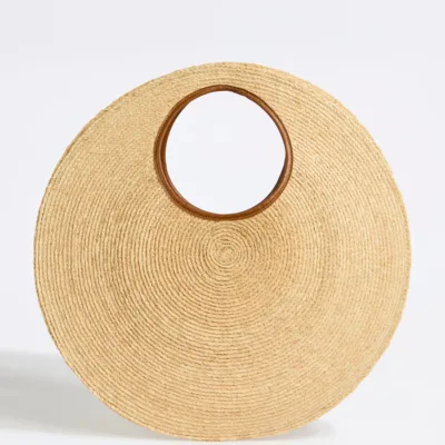 Bolso Redondo Rafia Liviana Conti