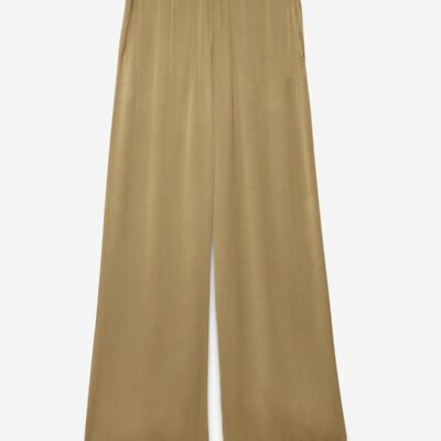 PANTALON PALAZZO DE RASO