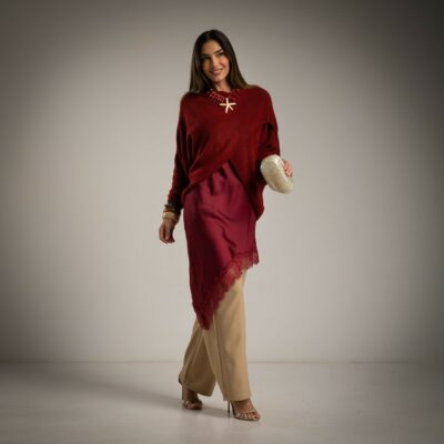 SWEATER ASIMETRICO