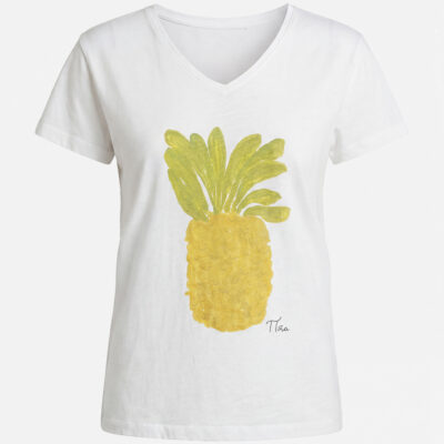CAMISETA BLANCA PIÑA