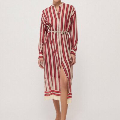 VESTIDO CAMISERO DE LINO