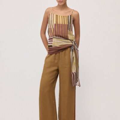 PANTALON PALAZZO DE LINO