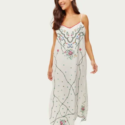 Vestido Lino Lauren Me369