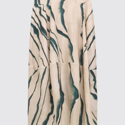 Falda de lino Liviana Conti