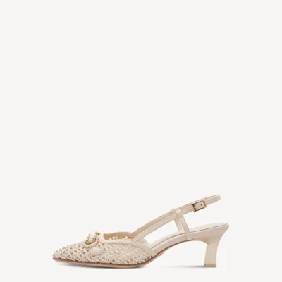 Zapatos con tacón aguja White